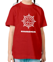 Детская футболка группы Rammshtein фото