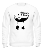 Толстовка без капюшона Gangsta Panda фото