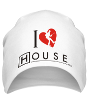 Шапка I Love House фото