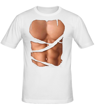 Мужская футболка Накаченное тело