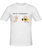 Мужская футболка Worms armageddon фото