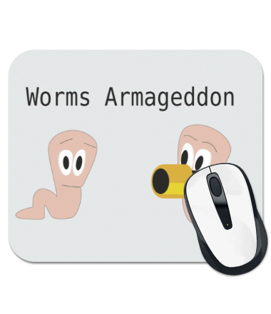 Коврик для мыши Worms armageddon