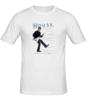 Мужская футболка House фото