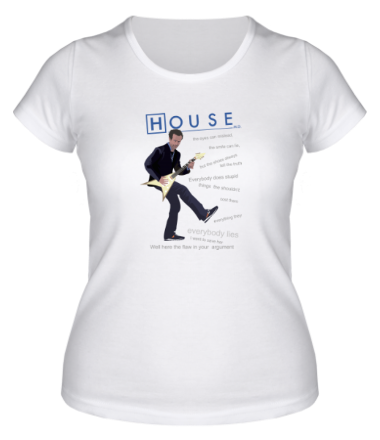 Женская футболка House