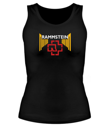Женская майка борцовка Rammstein