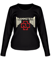 Женская футболка длинный рукав Rammstein фото