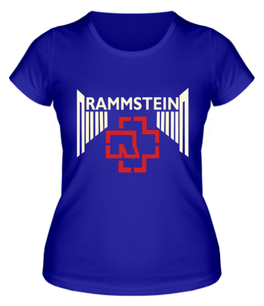 Женская футболка Rammstein