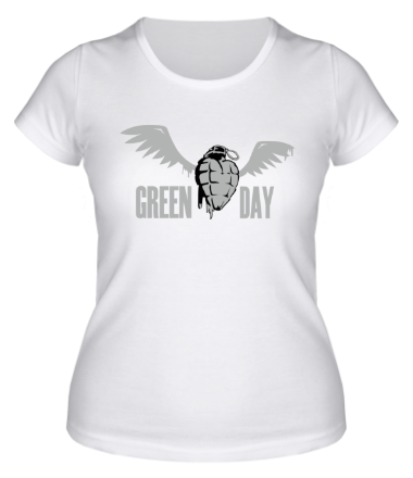 Женская футболка Green day