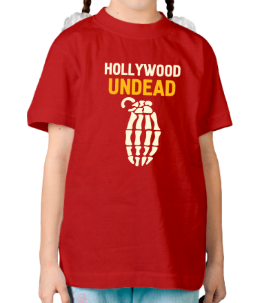 Детская футболка hollywood undead glow