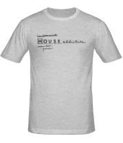 Мужская футболка House Addiction фото