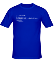 Мужская футболка House Addiction фото