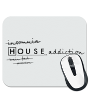Коврик для мыши House Addiction фото