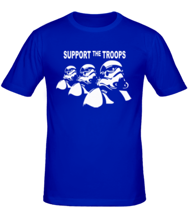 Мужская футболка support the troops