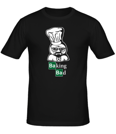 Мужская футболка Baking bad (плохая выпечка) 