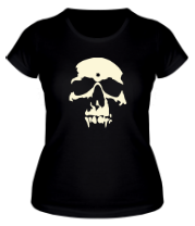 Женская футболка Skull (череп) фото