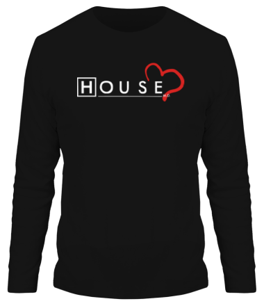 Мужская футболка длинный рукав House Love