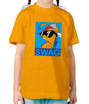 Детская футболка Rainbow Dash Swag фото