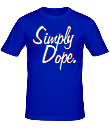 Мужская футболка Simply Dope