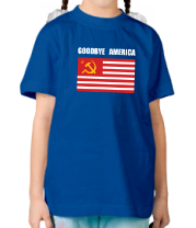 Детская футболка Goodbye America фото