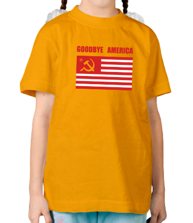 Детская футболка Goodbye America