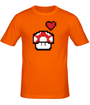 Мужская футболка Влюбленный грибок из игры 