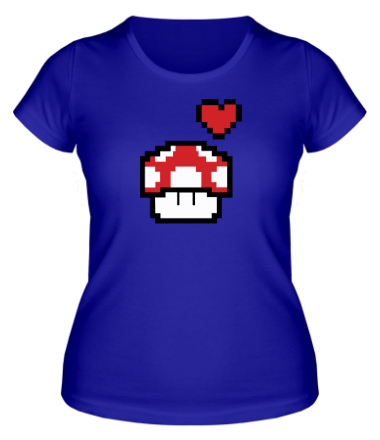 Женская футболка Влюбленный грибок из игры 