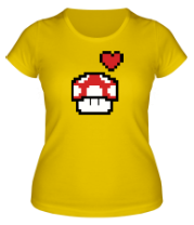 Женская футболка Влюбленный грибок из игры 