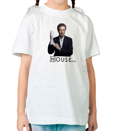 Детская футболка House Перчатка
