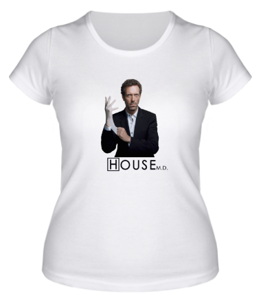 Женская футболка House Перчатка
