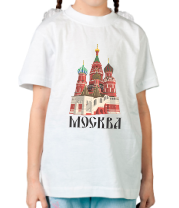 Детская футболка Москва фото