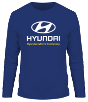 Мужская футболка длинный рукав Hyundai  фото