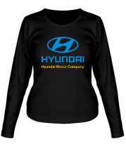 Женская футболка длинный рукав Hyundai  фото