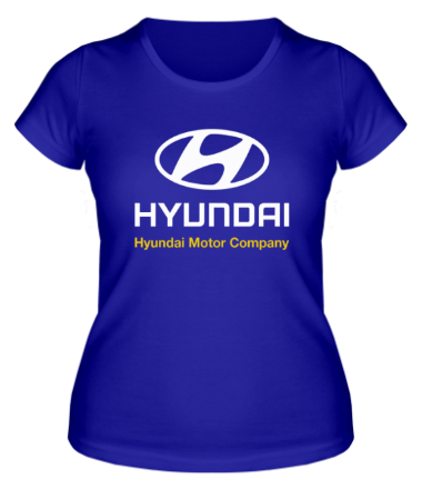 Женская футболка Hyundai 